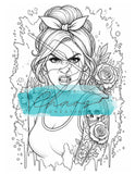 Le Chaos Créatif Coloriage Attitude Rétro