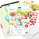 Katy Sue - Watering Can Blossoms and Blooms, Card Making Kit