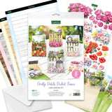 KATY SUE - Pretty Petals Picket Fence, Card Making Kit