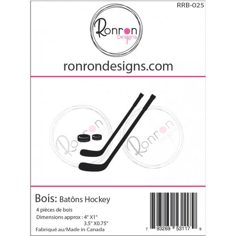 Ronron designs -Bois: Bâton Hockey