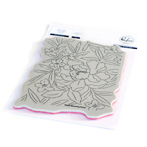 S20 PinkFresh  Blooming Peony cling stamp
