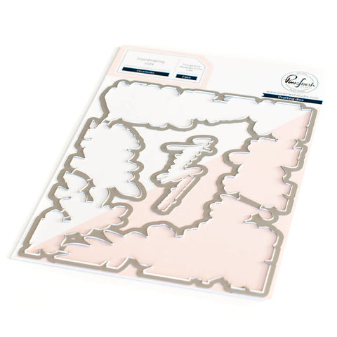 S20 Pinkfresh Studio Floral Border die
