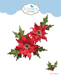 Elizabeth Craft Metal Die Joyous Ornament -Florals 12