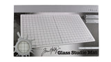 Tim Holtz White Glass Studio Mat 23.75"X14.25" NEW!