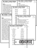Le Chaos Créatif- phrases et pochoirs-Duo créativité