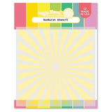 Waffle Flower Sunburst Stencil