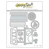 Honey Bee Stamps Market Cart Builder Dies