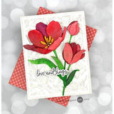 honey bee  Honey Cuts Die, LOVELY LAYERS TULIPS