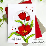 honey bee  Honey Cuts Die, LOVELY LAYERS TULIPS