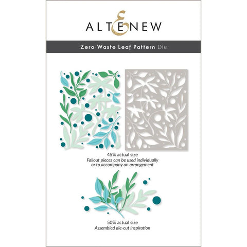 Altenew Zero Waste Leaf Pattern Die