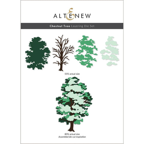 Altenew Chestnut Tree Layering Dies