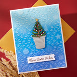 Spellbinders Country Christmas 3D Embossing Folder from the Country Christmas Collection by Annie Williams