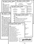 Le Chaos Créatif- phrases et pochoirs-Duo Gratitude