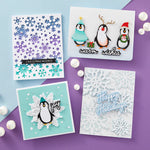 Spellbinders Etched Dies from the Let It Snow Collection by Simon Hurley Frozen Flurries