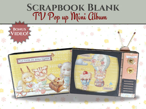 CrafTreat TV Pop Up Mini Album - Kraft
