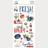 Simple Stories Simple Vintage Sand & Sea - Foam Stickers