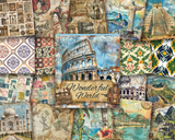 Scrapbook Resource Co - 7 x 6 Inches Paper Pad- Wonderful World
