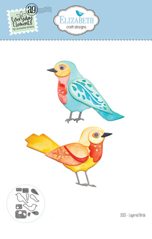 Elizabeth Craft Designs Layered Birds
