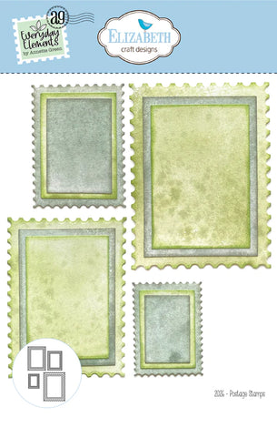 Elizabeth Craft - Metal Die Postage Stamps