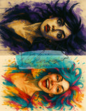 Le Chaos Créatif Album collage encre de femmes vol. 2 (18 pages)