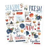 Simple Stories Simple Vintage Sand & Sea - Foam Stickers