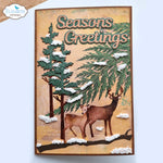 Elizabeth Craft Metal Die -Forest Friends & Frame