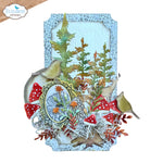 Elizabeth Craft Metal Die -Forest Friends & Frame