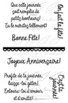 Simple à souhait - Étampes - Souhaits Fête #1