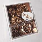 S40 I-Crafter Water Lily, 3D Dimensional Embossing Folder By Lynda Kanase