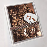 S40 I-Crafter Water Lily, 3D Dimensional Embossing Folder By Lynda Kanase