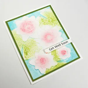 S40 I-Crafter Water Lily, 3D Dimensional Embossing Folder By Lynda Kanase