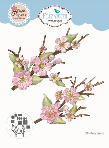 Elizabeth Craft Metal Die -Cherry Blossom