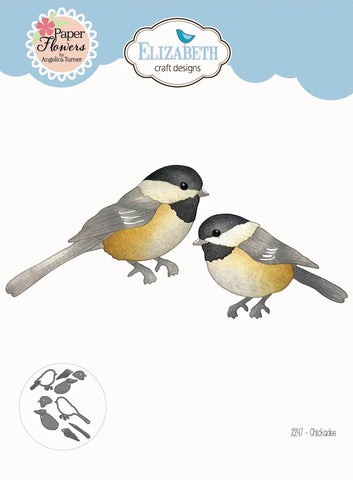 Elizabeth Craft Metal Die -Chickadee