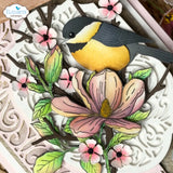 Elizabeth Craft Metal Die -Chickadee