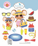 Elizabeth Craft Metal Die -Beach Accessories
