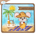Elizabeth Craft Metal Die -Beach Scenery