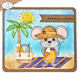 Elizabeth Craft Metal Die -Beach Scenery
