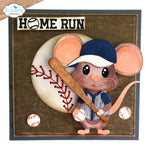 Elizabeth Craft Metal Die -Football/ Baseball Accessories