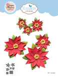 Elizabeth Craft - Poinsettia dies
