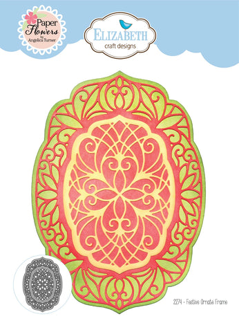 Elizabeth Craft - Festive Ornate Frame dies