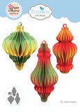 Elizabeth Craft - Festive Ornaments dies