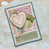 Elizabeth Craft Designs - Romantic Revival Collection - Dies - Lace, Heart and Doily