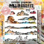 AALL & Create 6"x6" Stencil - City #233