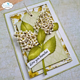 Elizabeth Craft Stitched rectangles and labels