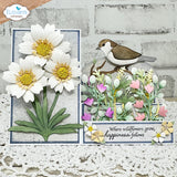 Elizabeth Craft dies Floral Greenery 4