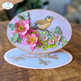 Elizabeth Craft dies Stitched Ovals