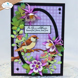 Elizabeth Craft dies Stitched Ovals