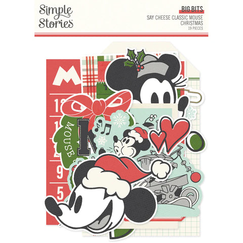 Simple Stories Simple Stories Say Cheese Classic Mouse Christmas - Big Bits & Pieces