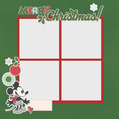 Simple Stories - Say Cheese Classic Mouse Christmas - Simple Pages Page Pieces