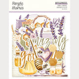 Simple Stories - Simple Vintage Lavender Fields Collection - Ephemera - Bits And Pieces